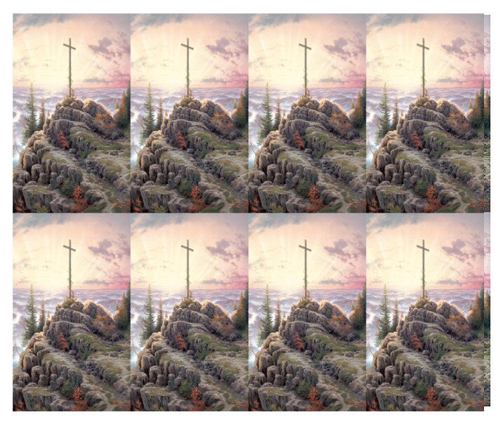 Thomas Kinkade Sunrise Prayer Card Paper (Pack of 24).