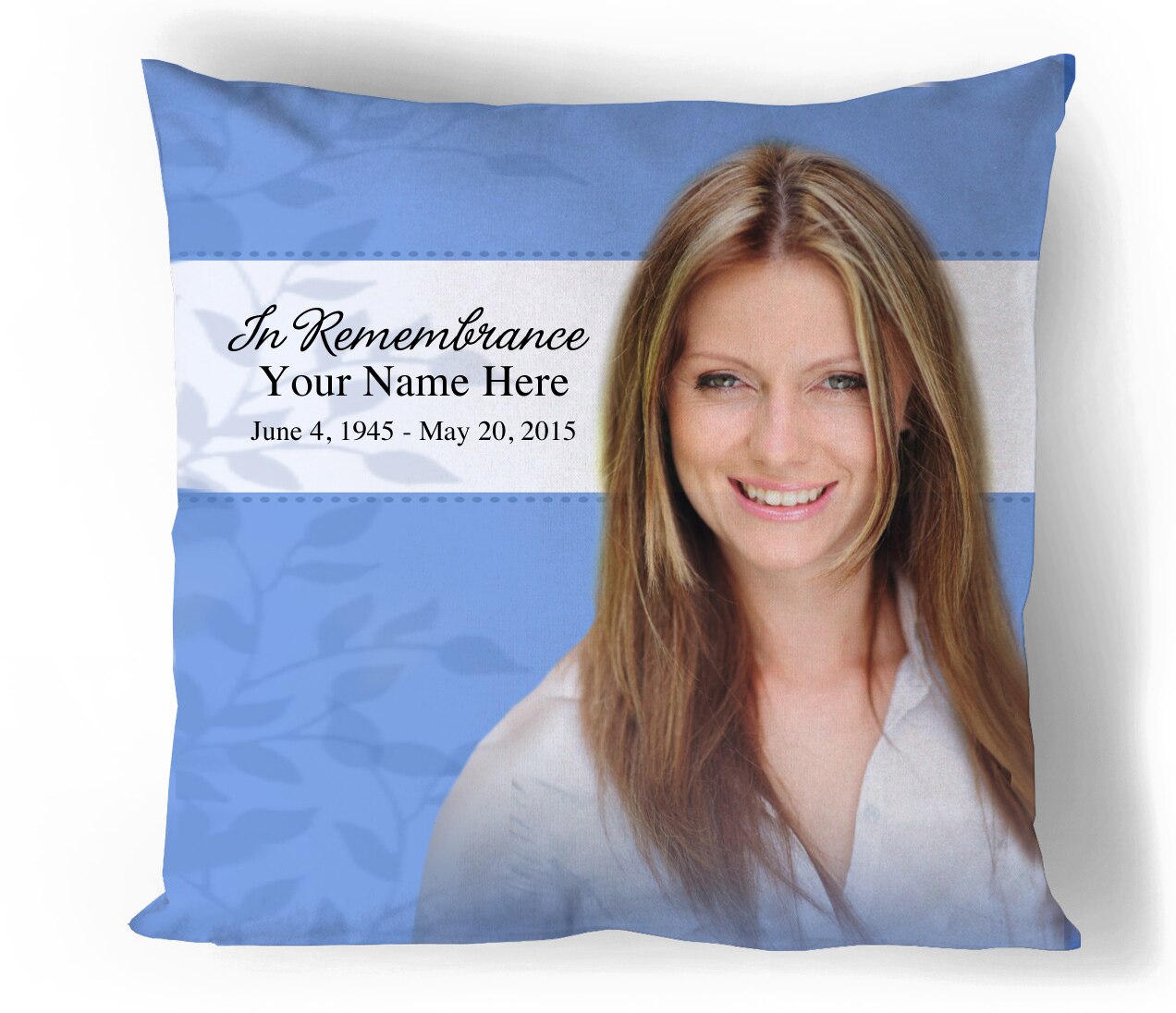 Ambience In Loving Memory Toss Pillow.
