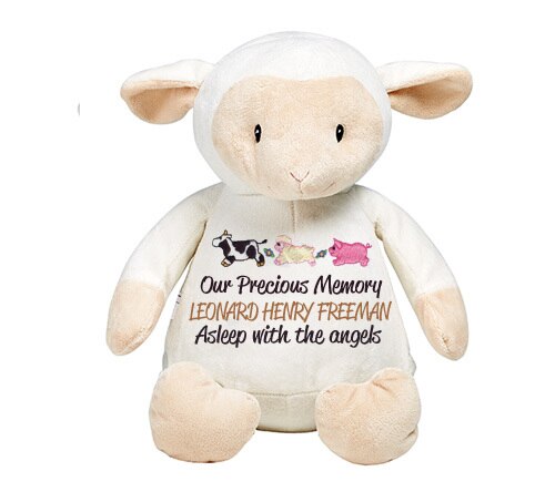 Lil Lamb Memorial Stuffed Animal-Urn.