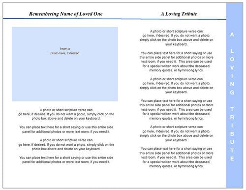 Seascape 8-Sided Graduated Program Template.