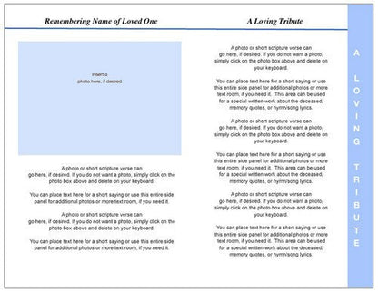 Seascape 8-Sided Graduated Program Template.