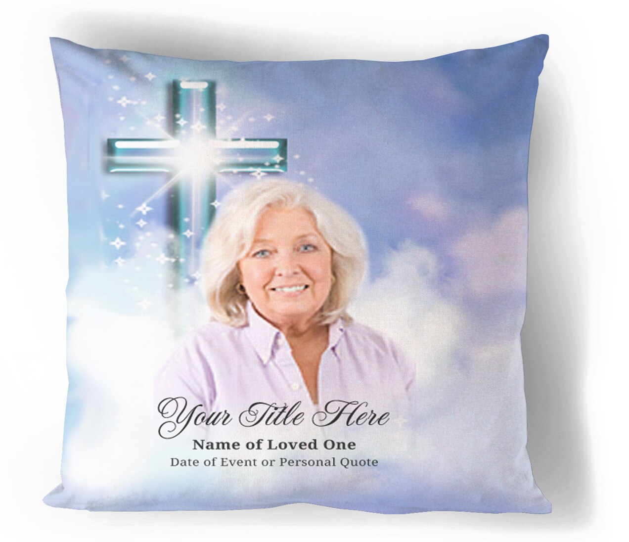Adoration In Loving Memory Toss Pillow.