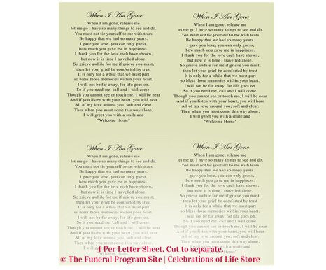 Celtic Small Memorial Card Template.