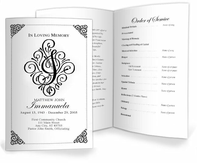 Monogram I Program Template.