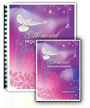 Business 60 BiFold Funeral Programs Package.