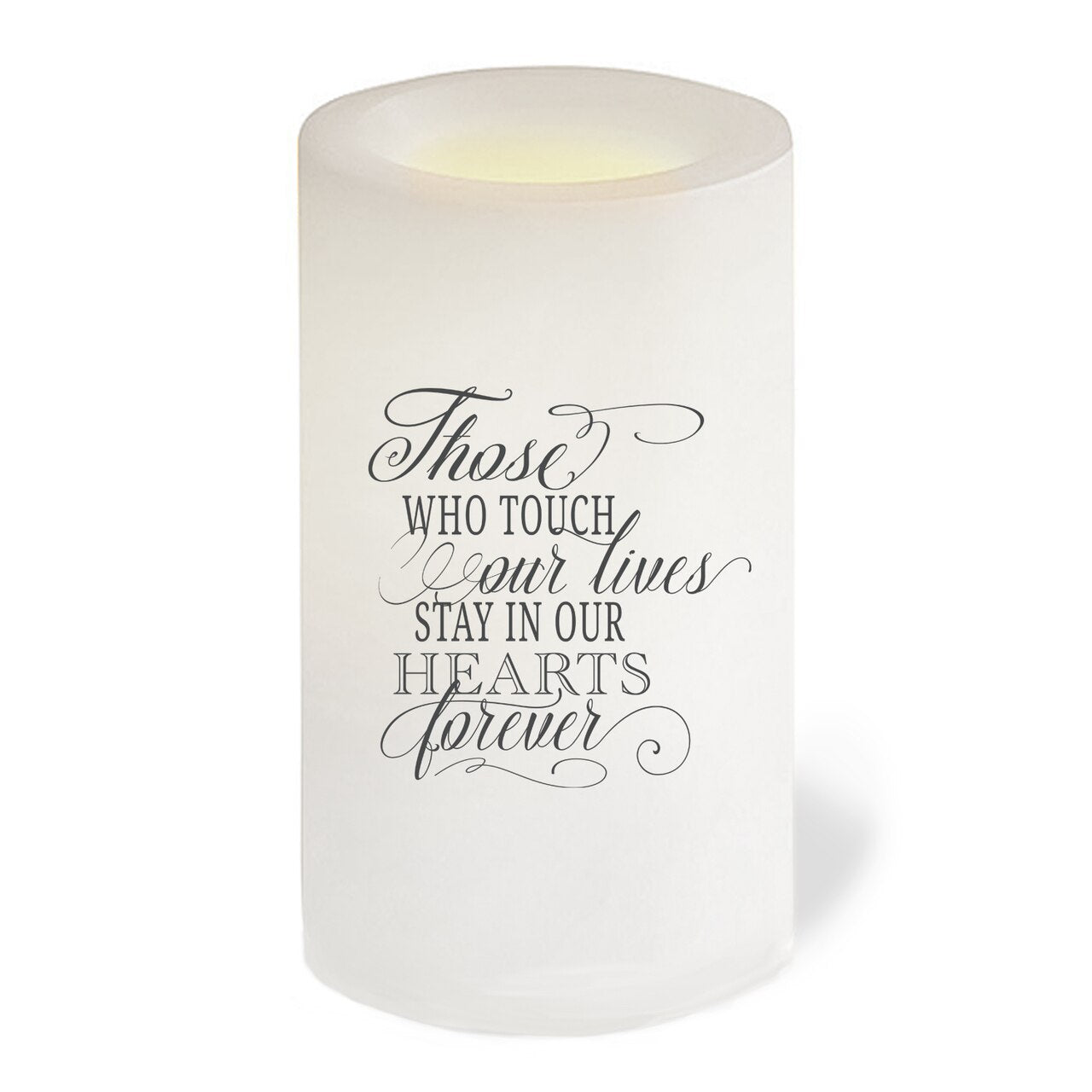 Funeral Led Signature Flameless LED Personalized Memorial Candle – Funeral Program ...