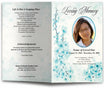 Spring Funeral Program Template | DIY Funeral Programs – Funeral ...