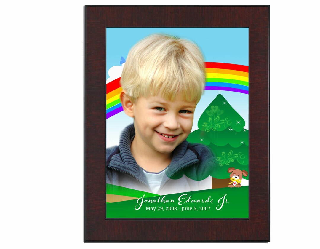 Delight Funeral Memorial Poster Portrait.