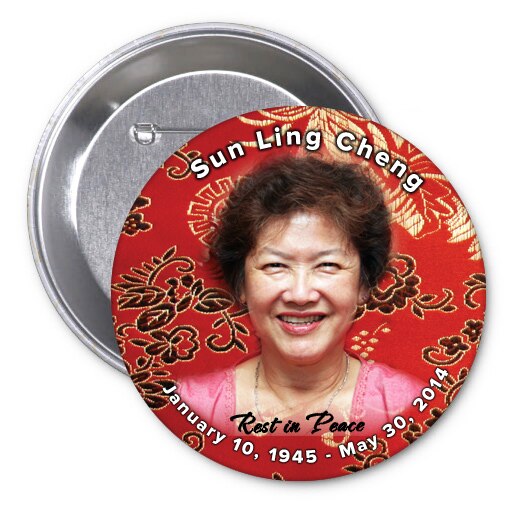 Dynasty Memorial Button Pin (Pack of 10).
