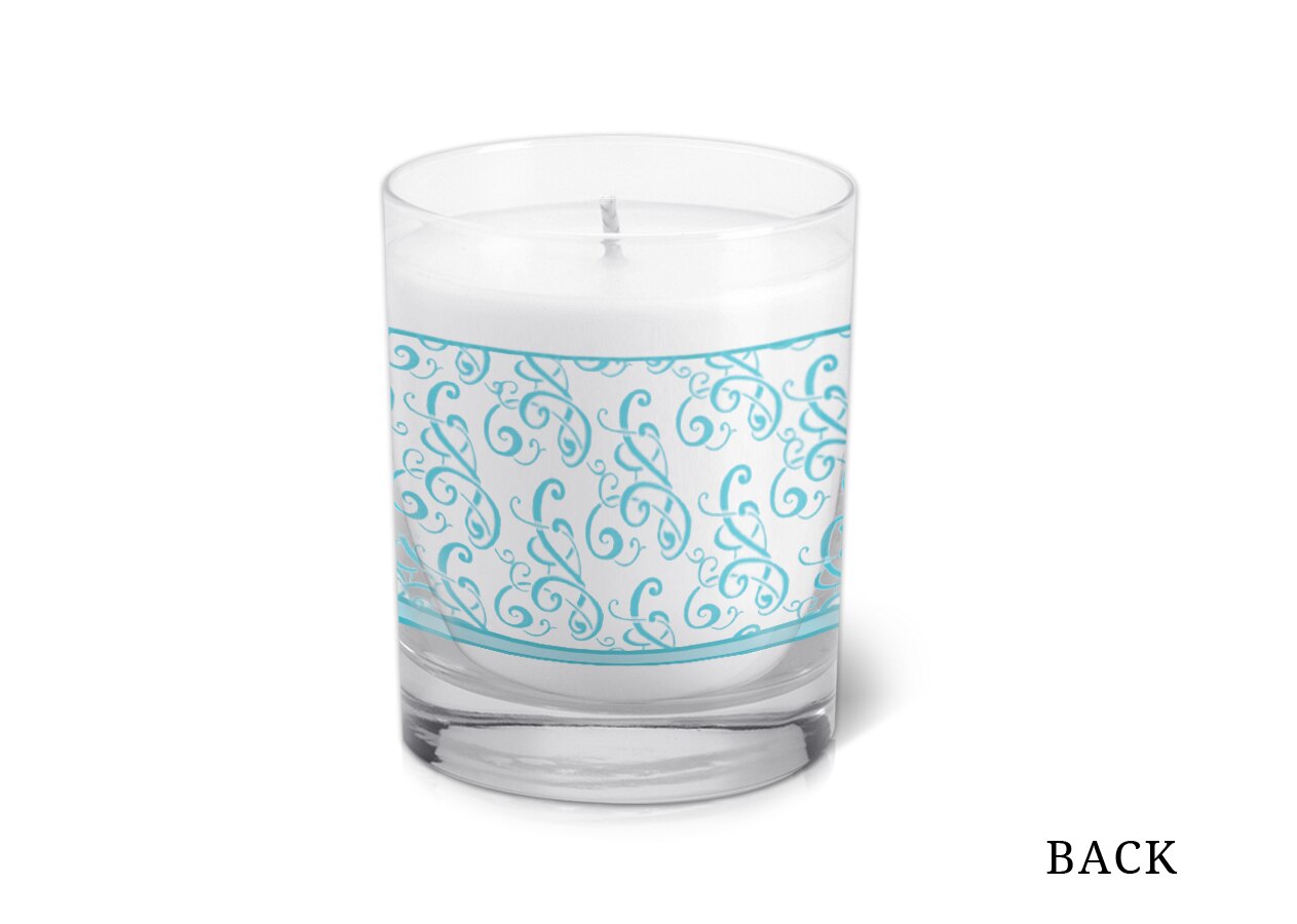 Giselle Personalized Votive Memorial Candle.
