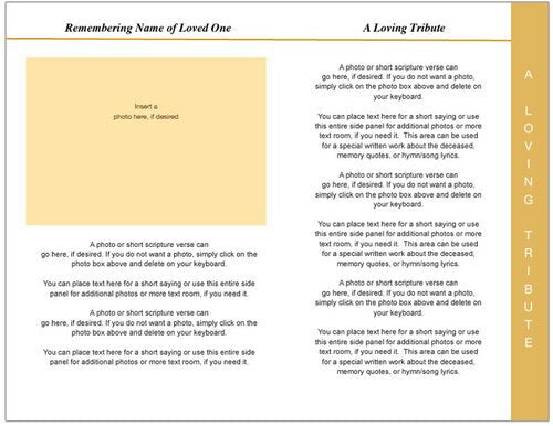 Shine 8-Sided Graduated Program Template.