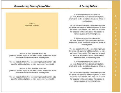 Shine 8-Sided Graduated Program Template.