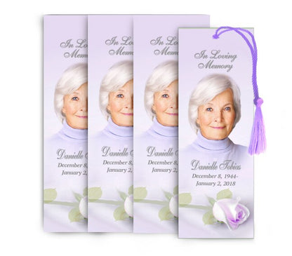 Beloved Memorial Bookmark Design & Print (Pack of 50).