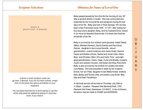 Rejoice 8-Sided Graduated Program Template.