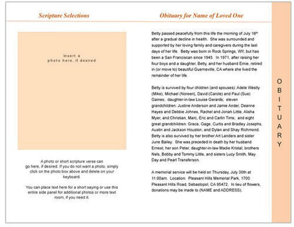 Rejoice 8-Sided Graduated Program Template.