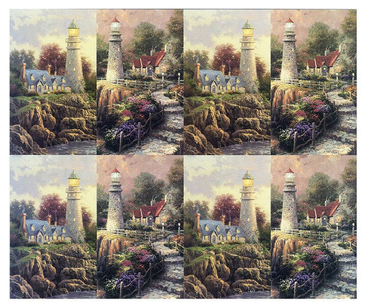 Thomas Kinkade Sea of Tranquility Prayer Card Paper (Pack of 24).