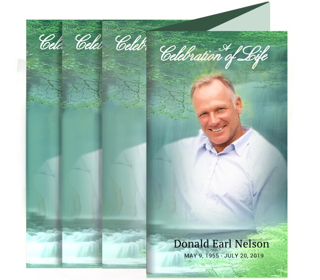 Cascade Funeral Brochure Design & Print (Pack of 50).