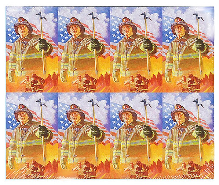 Firefighter Fireman Prayer Card Paper (Pack of 24).