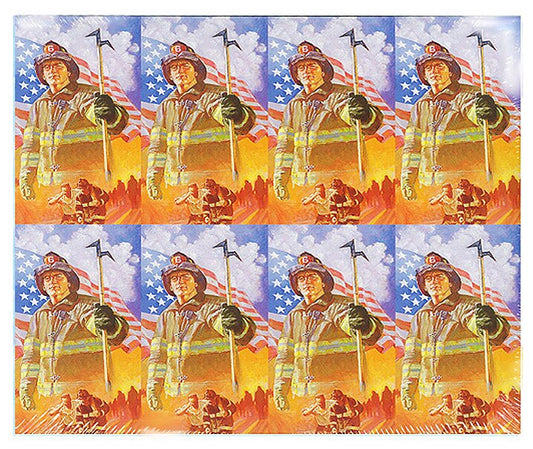 Firefighter Fireman Prayer Card Paper (Pack of 24).