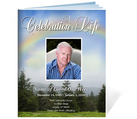 Promise Funeral Booklet Template.