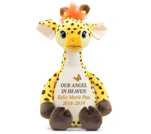 Child Sunny Giraffe Memorial Stuffed Animal Urn Funeral Program Site child-sunny-giraffe-memorial-stuffed-animal-urn-funeral-program-site