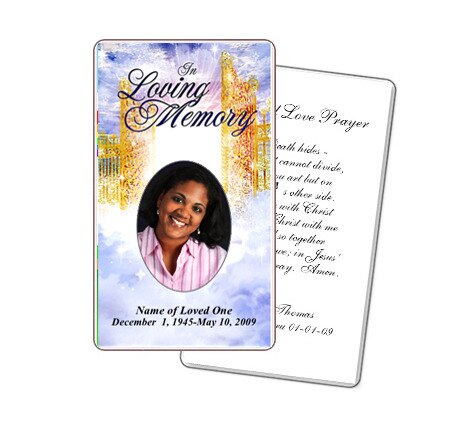 Pathway Prayer Card Template.