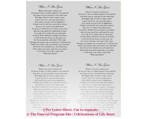 Nigeria Small Memorial Card Template.