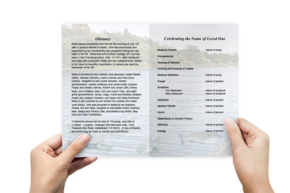 Catfish Funeral Program Template