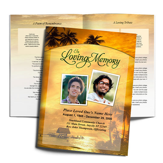 funeral program