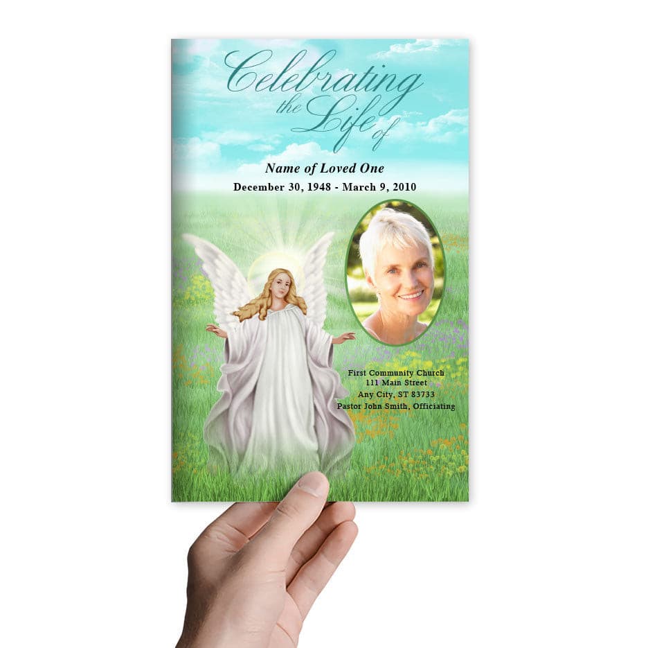 Madonna Funeral Program Template Template.