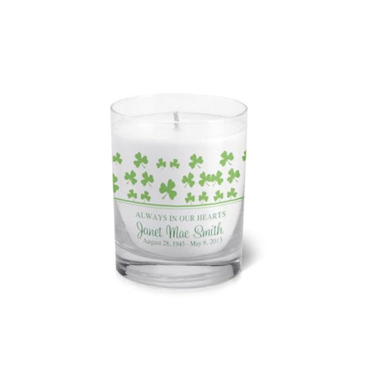 McCormick Personalized Votive Memorial Candle.