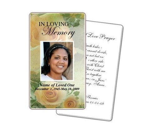 Rejoice Prayer Card Template.