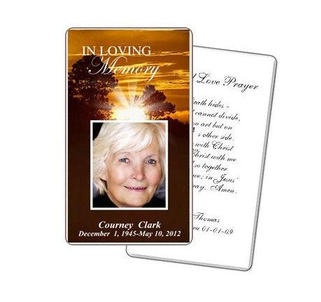 Renewal Prayer Card Template.