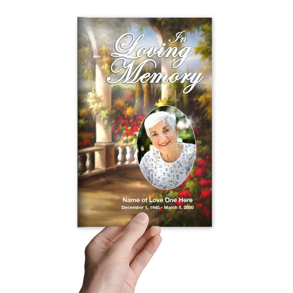 Tuscany Funeral Program Template DIY Funeral Programs Funeral Tuscany funeral program template diy funeral programs funeral